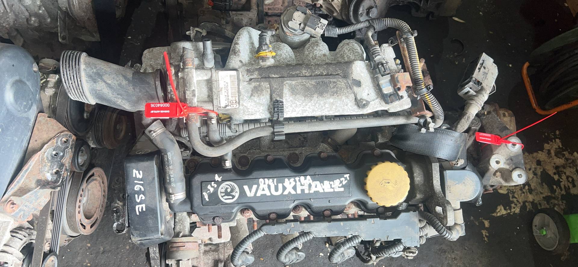 Двигатель Z16SE Opel Astra G 1.6 Бензин
