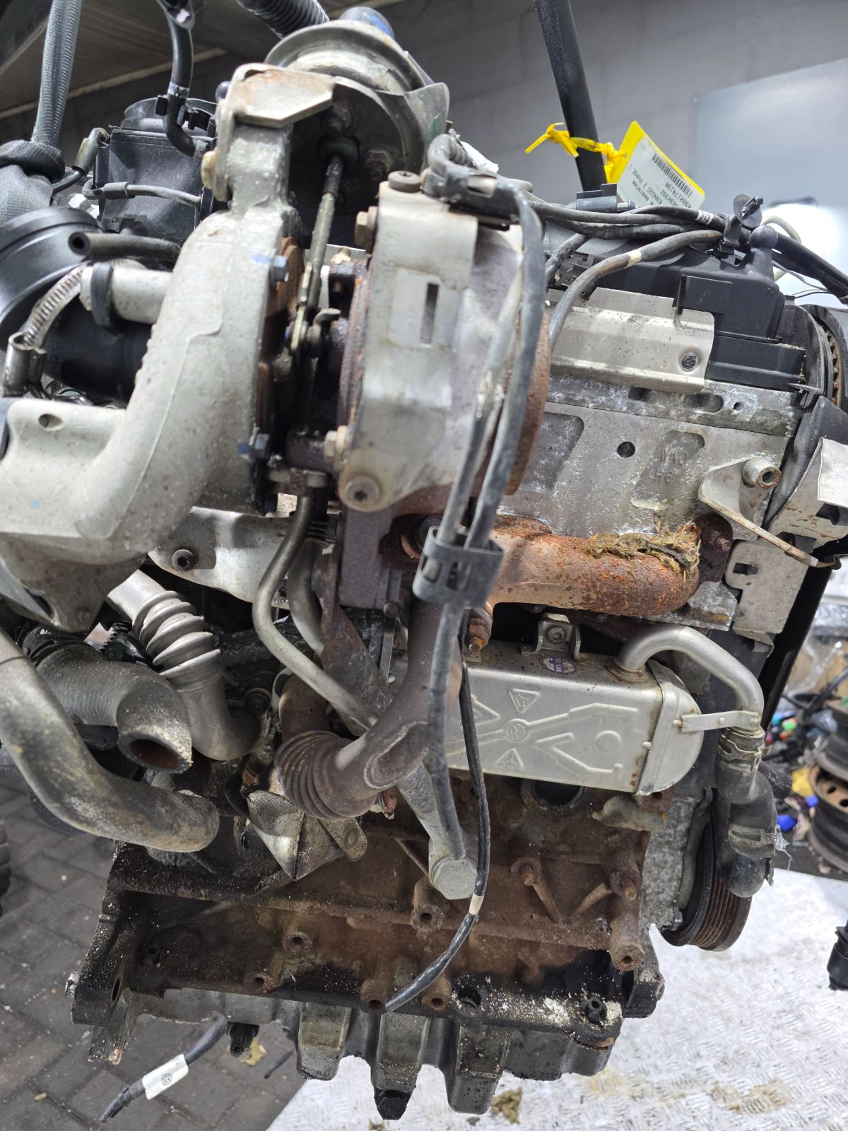 Двигатель CAY Volkswagen Golf 6 1.6 Дизель