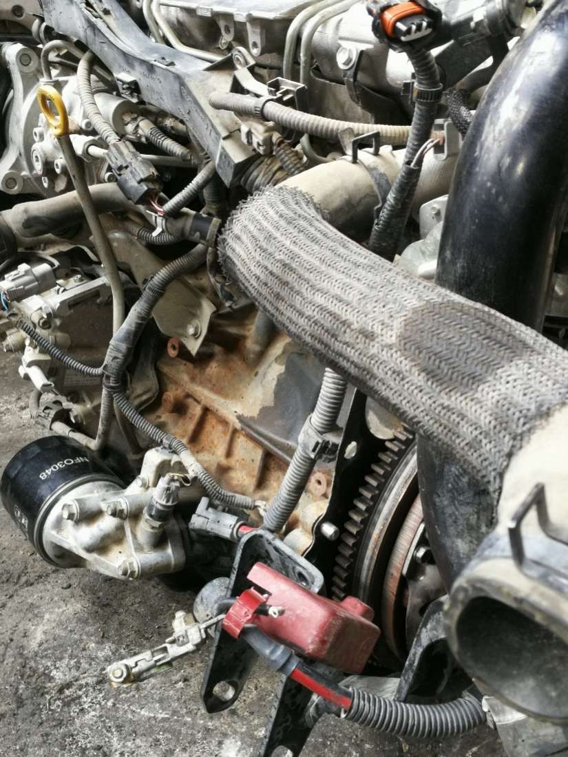 Двигатель E1CD Toyota Corolla E120 2.0 Дизель
