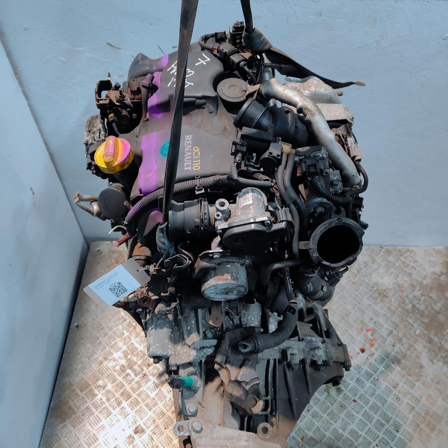 Двигатель K9K636 Renault Megane 3 1.5 Дизель