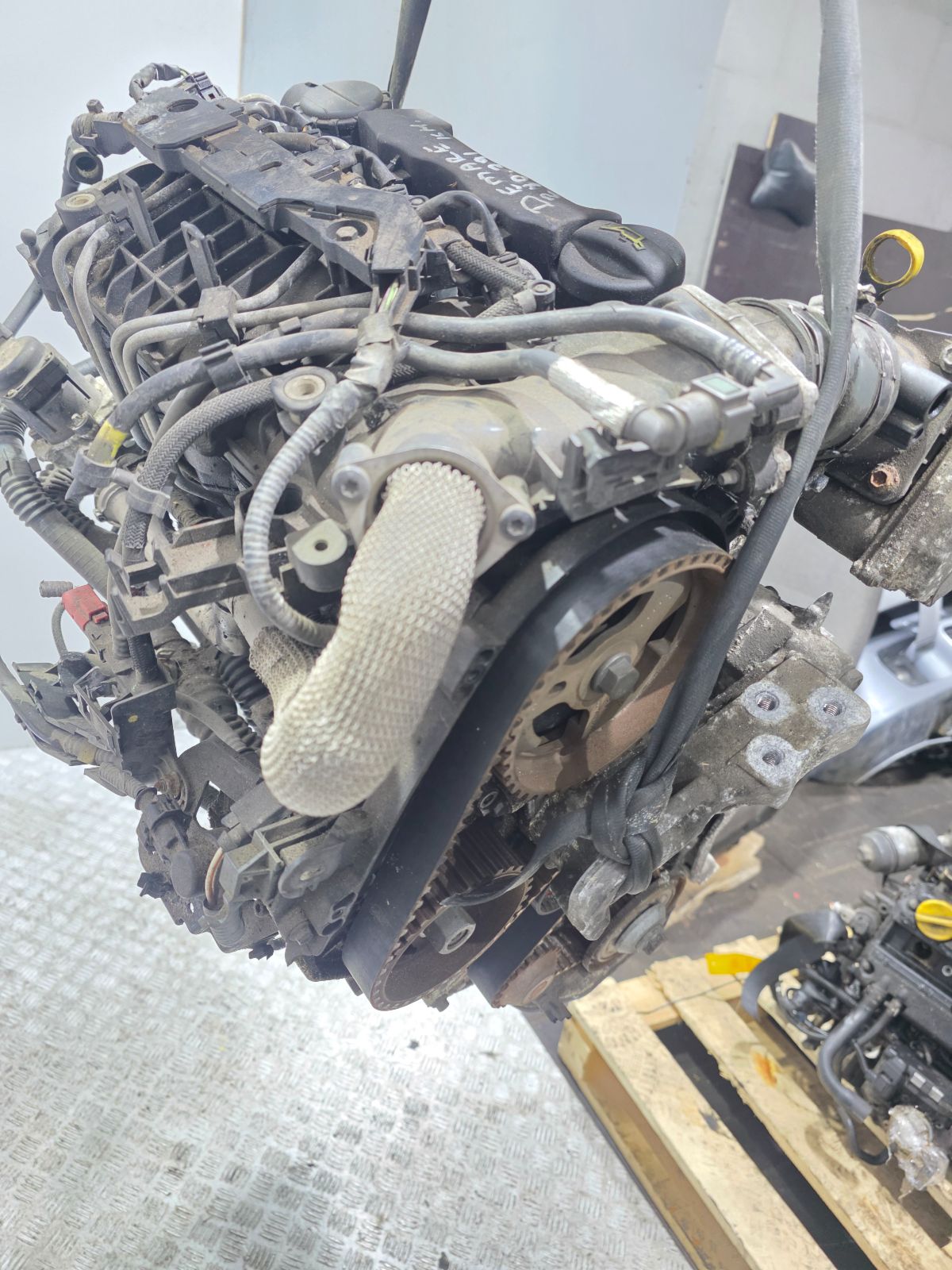 Двигатель HHJE Ford Fiesta 6 1.6 Дизель