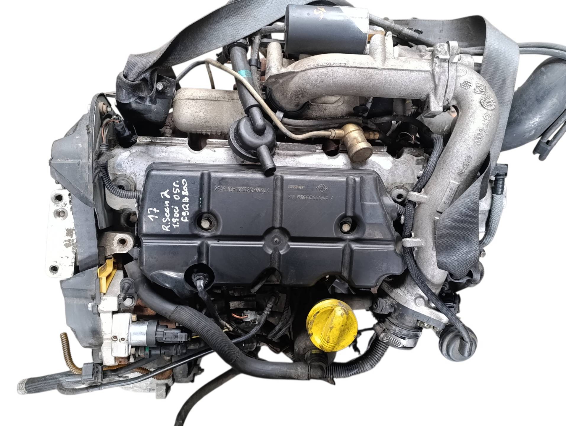 Двигатель F9QB800 Renault Scenic 2 1.9 Дизель