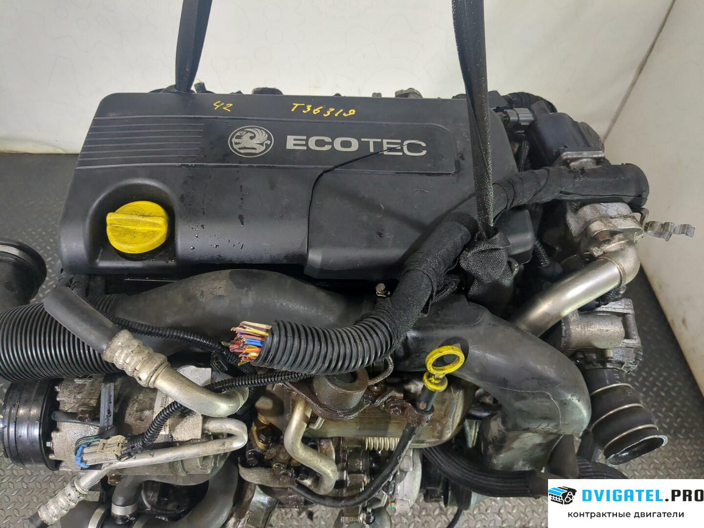Двигатель Opel Zafira B 2005 - 2012 A17DTR 1.7 л., Дизель, CDTI, артикул 8578210