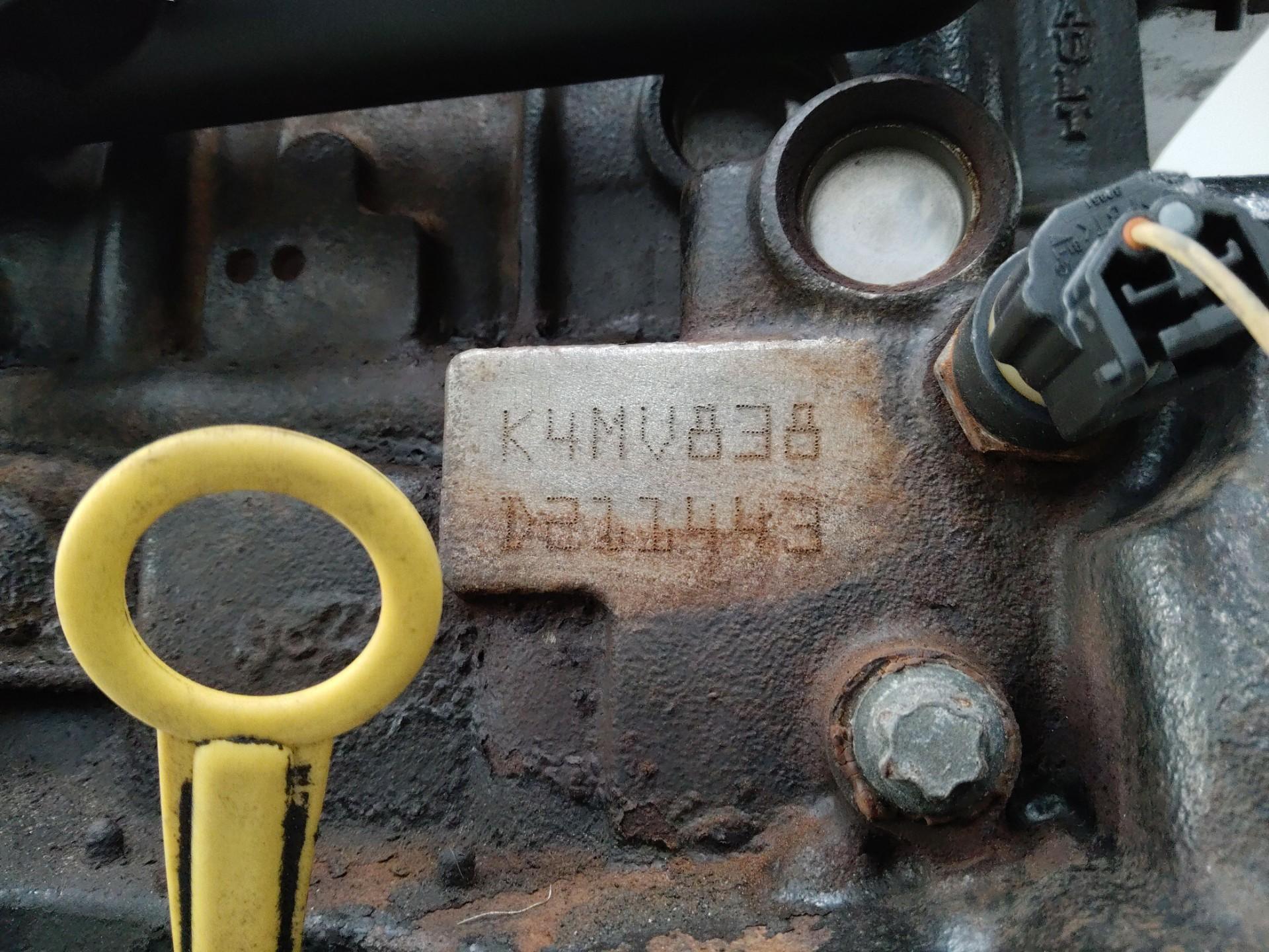 Двигатель K4M838 Renault Megane 3 1.6 Бензин