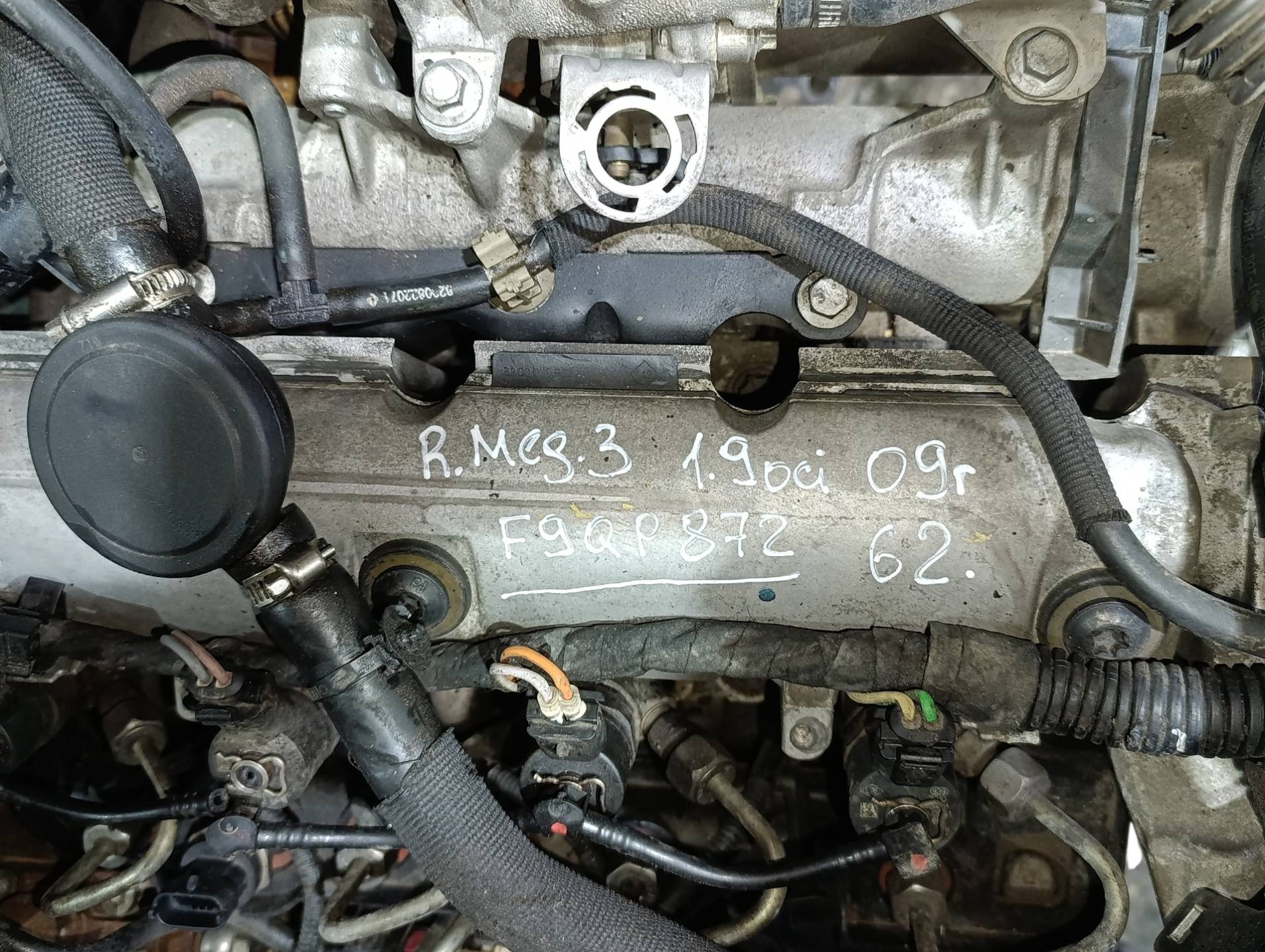 Двигатель F9QP872 Renault Megane 3 1.9 Дизель