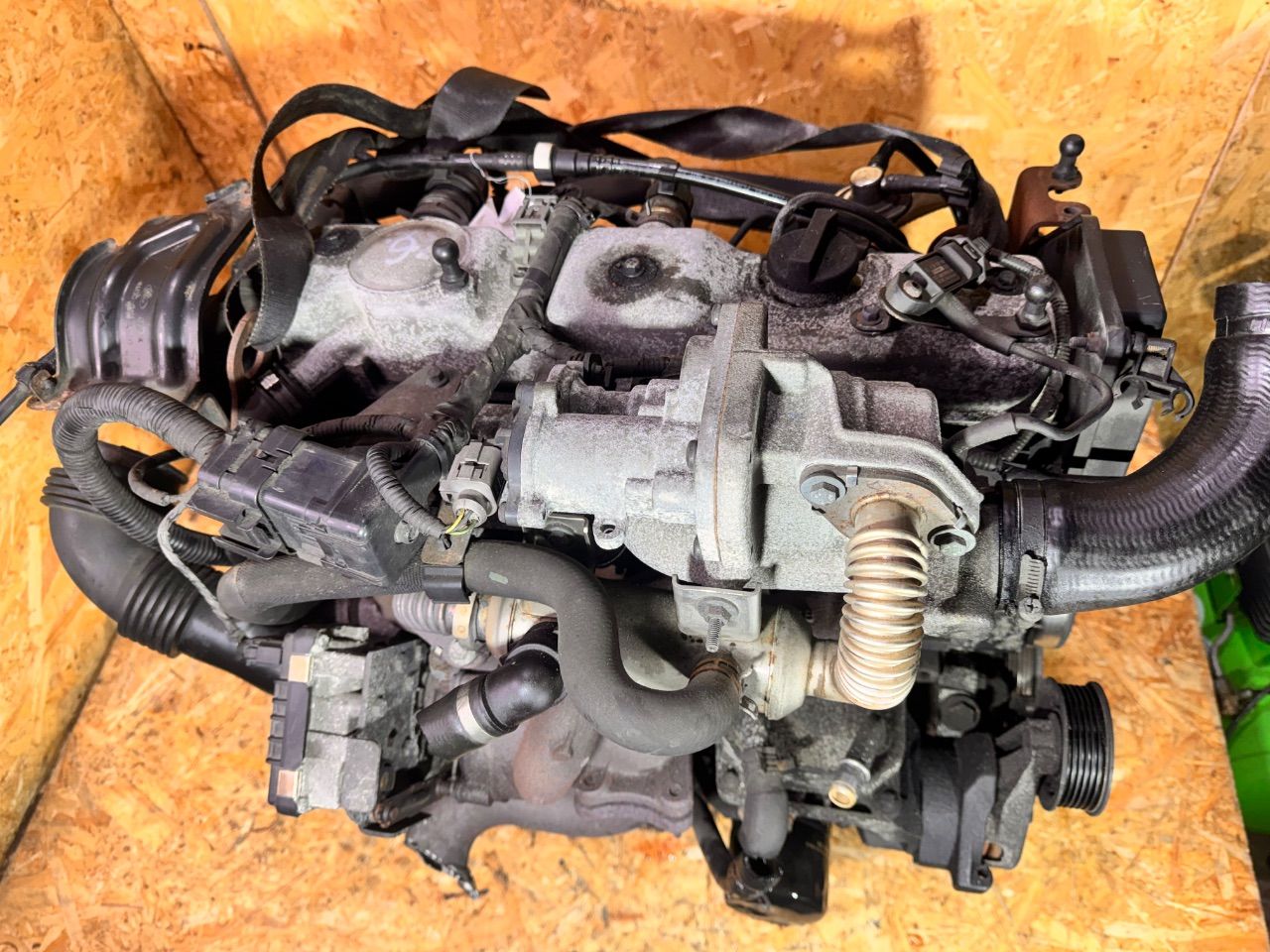 Двигатель KKDA Ford C-max 1 1.8 Дизель