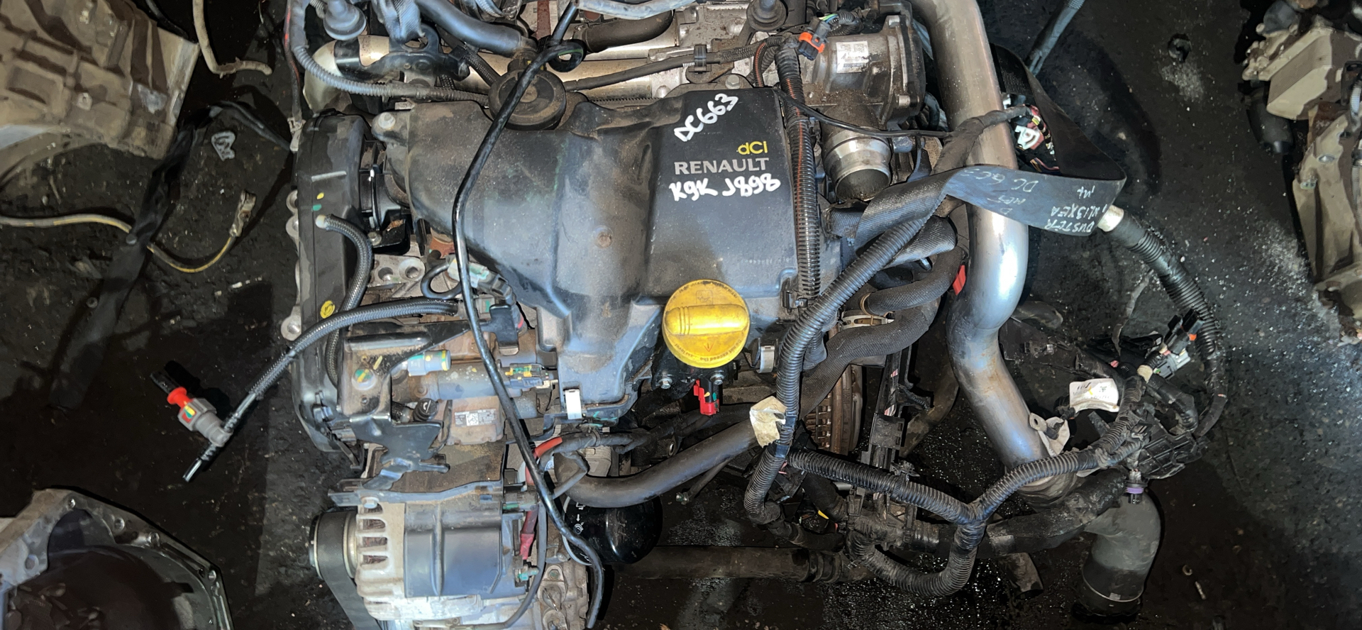 Двигатель K9KJ898 Dacia Duster 1 1.5 Дизель