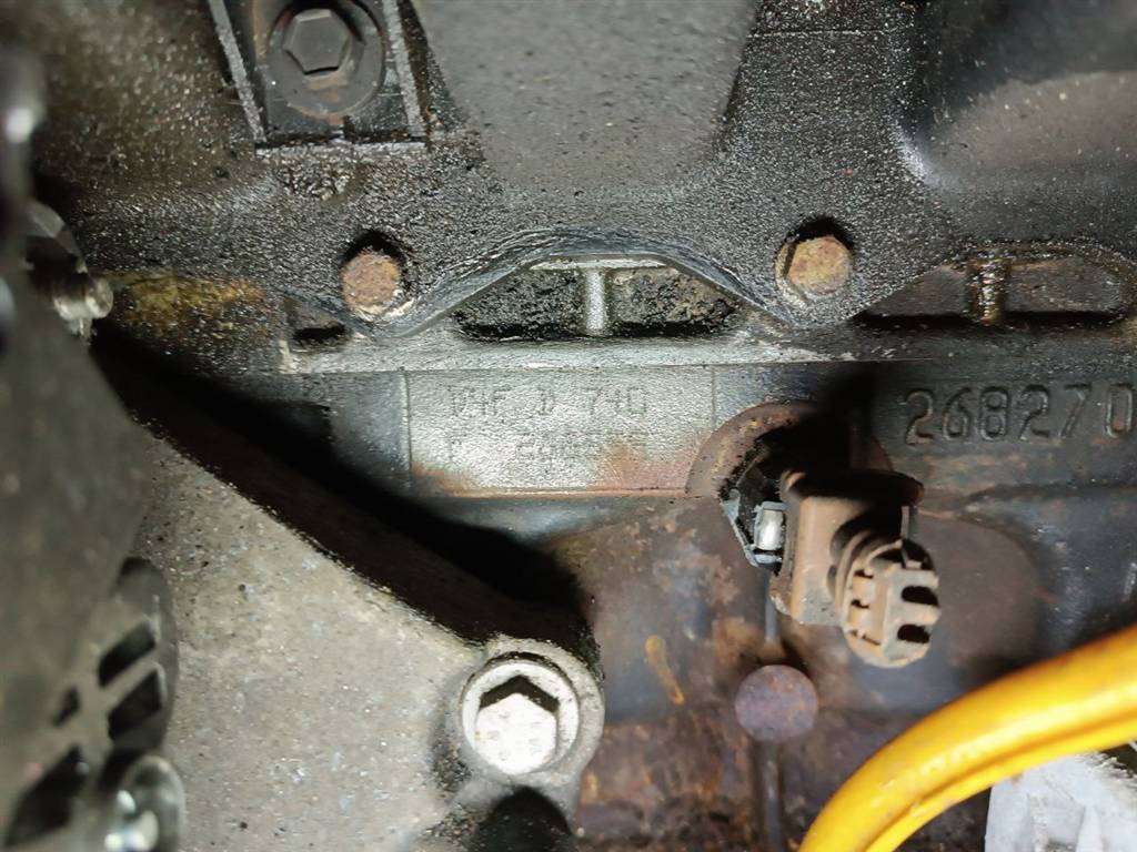 Двигатель D4F742 Renault Clio 2 1.2 Бензин