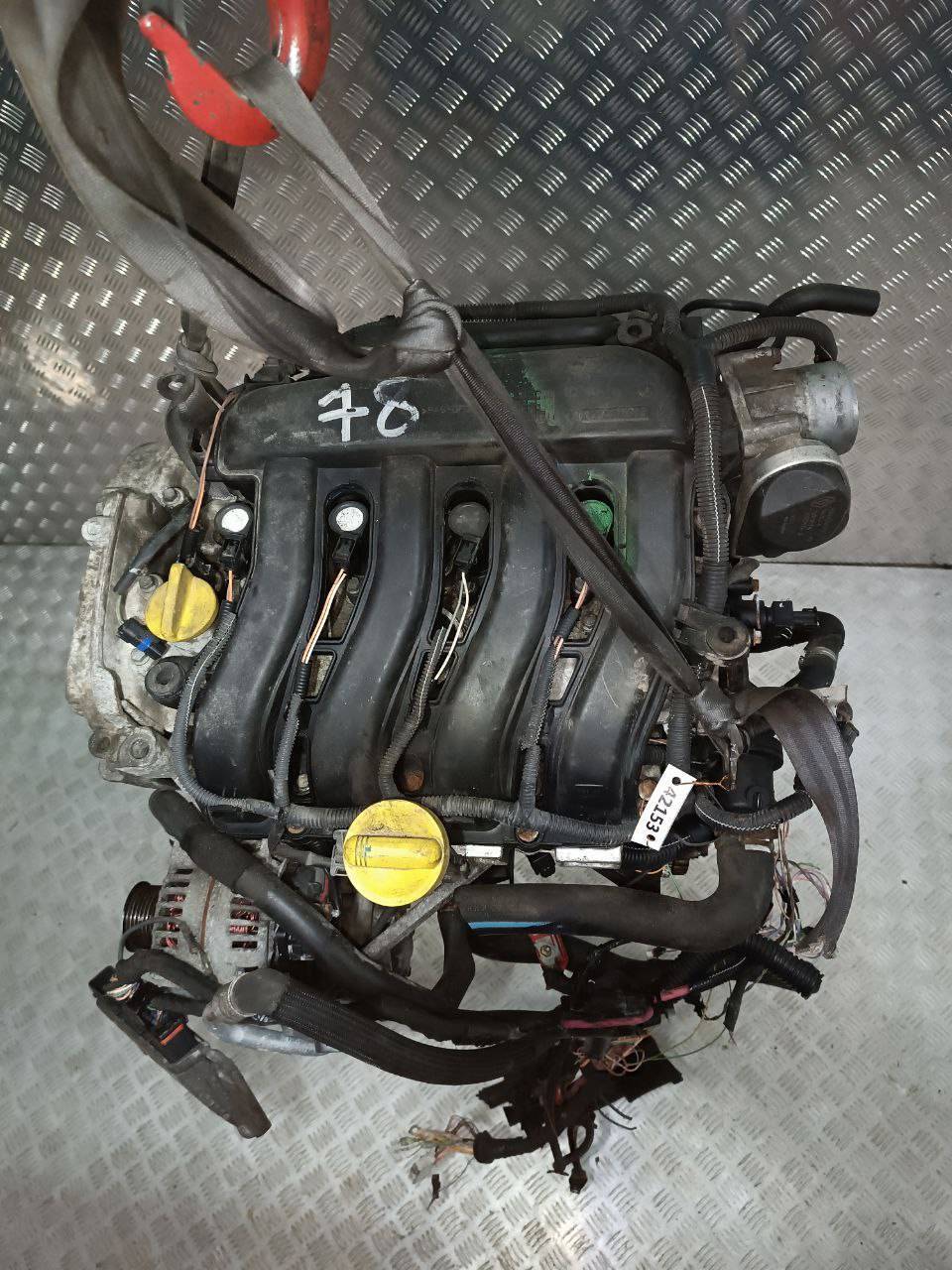 Двигатель K4M804 Renault Clio 3 1.6 Бензин