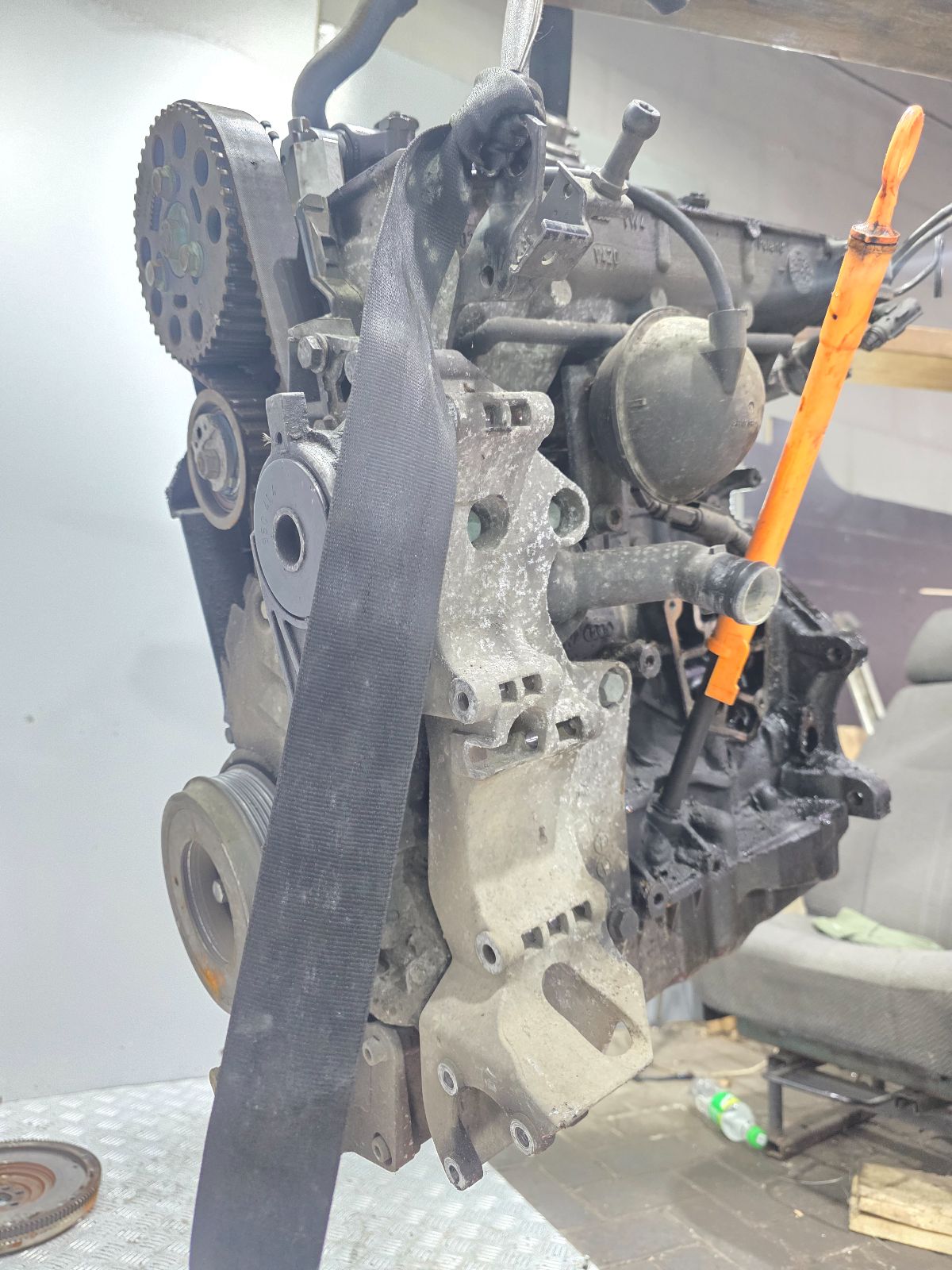 Двигатель AUY Volkswagen Sharan 1 restailing 1.9 Дизель