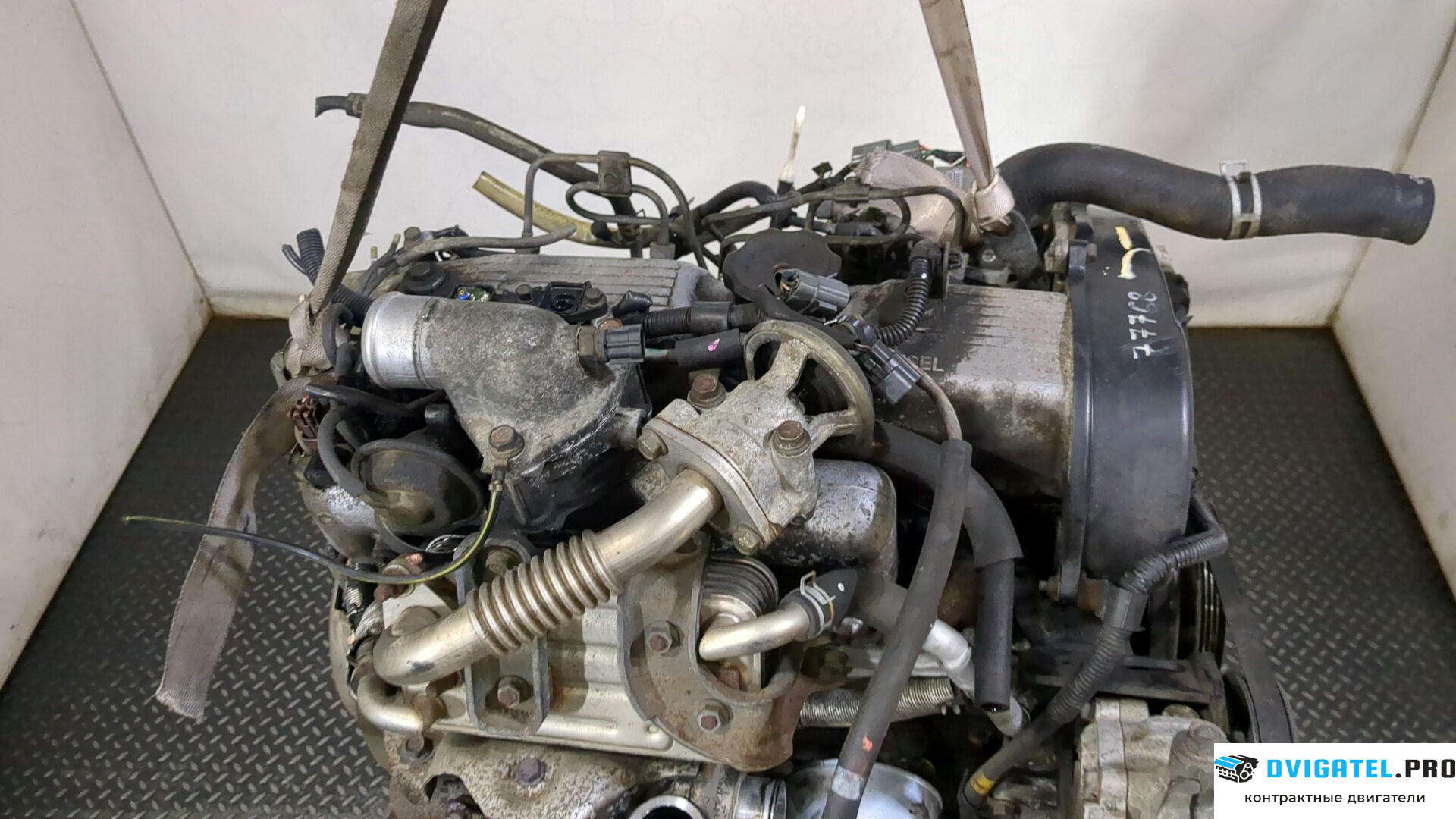 Двигатель Mitsubishi L200 1996 - 2006 4D56 2.5 л., Дизель, Турбо, артикул 9204121