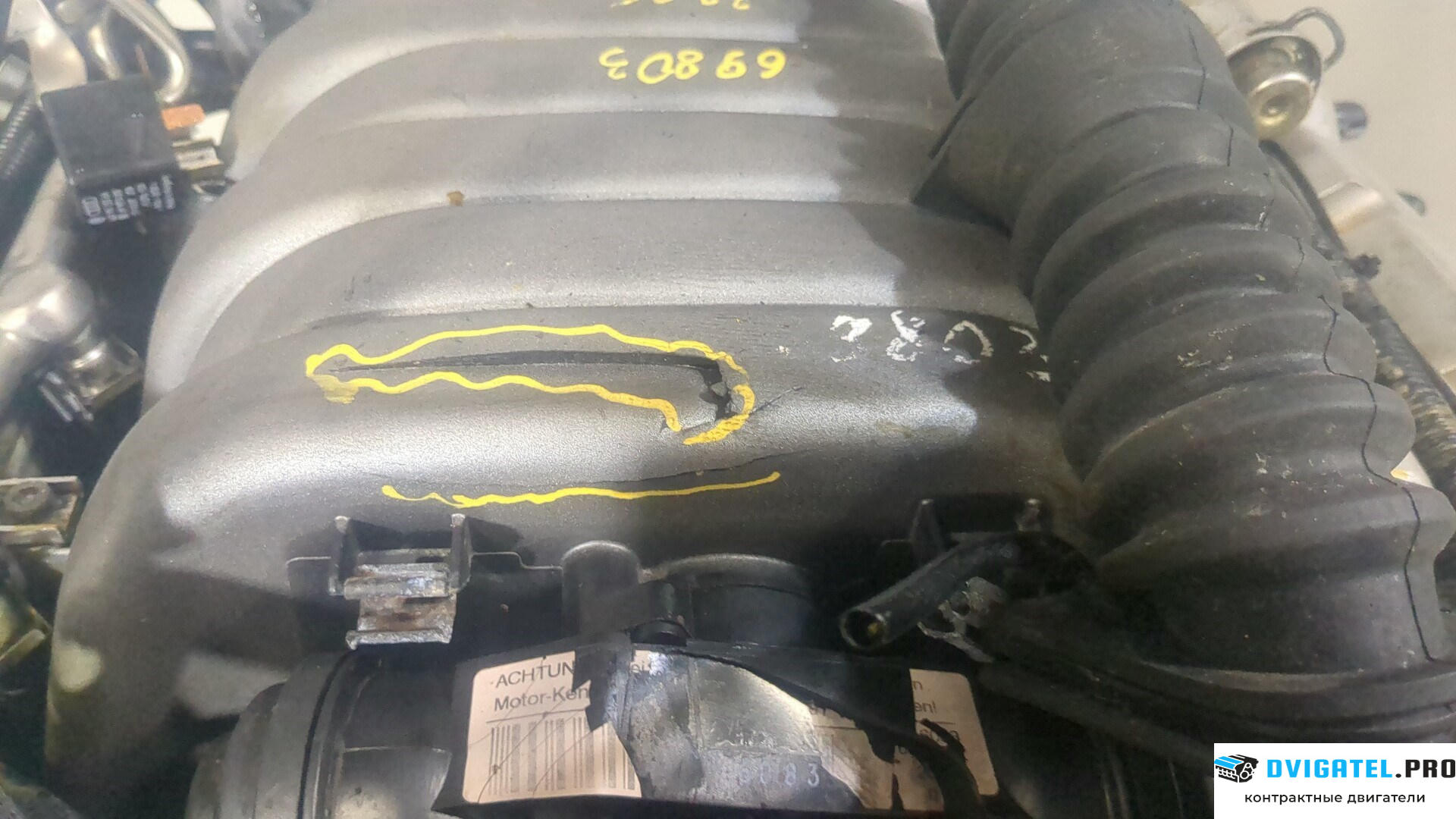 Двигатель Audi A6 C5 1997 - 2004 ASN 3 л., Бензин, Инжектор, артикул 9005974