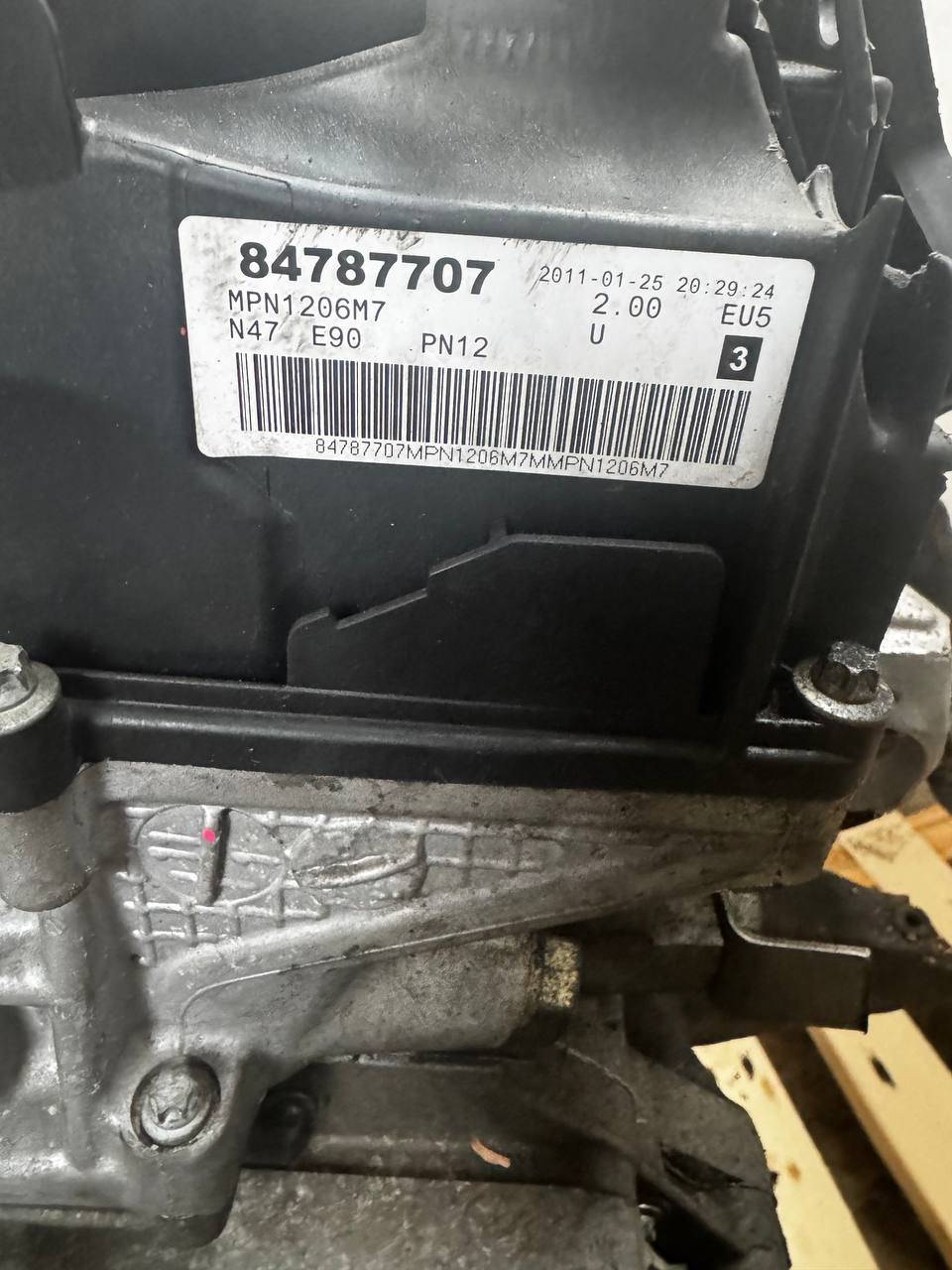 Двигатель N47D20C BMW 3 E90/E91/E92/E93 2.0 Дизель