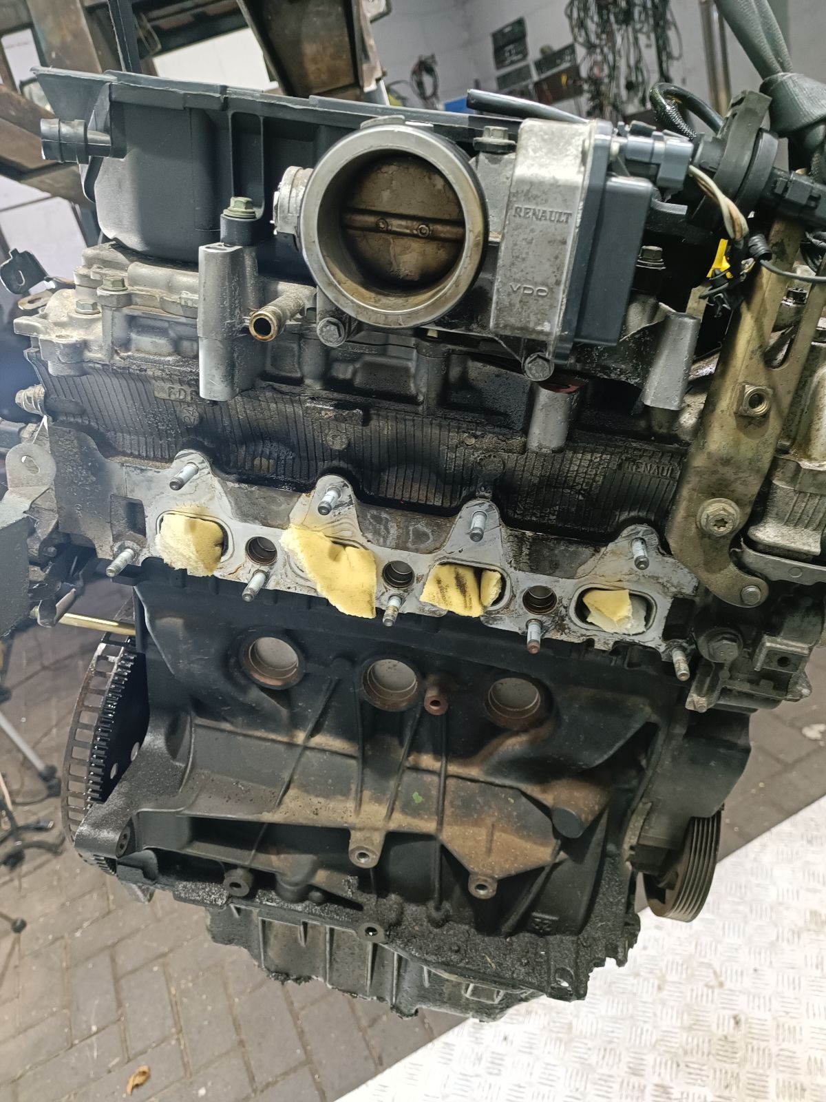 Двигатель F4P771 Renault Laguna 2 1.8 Бензин