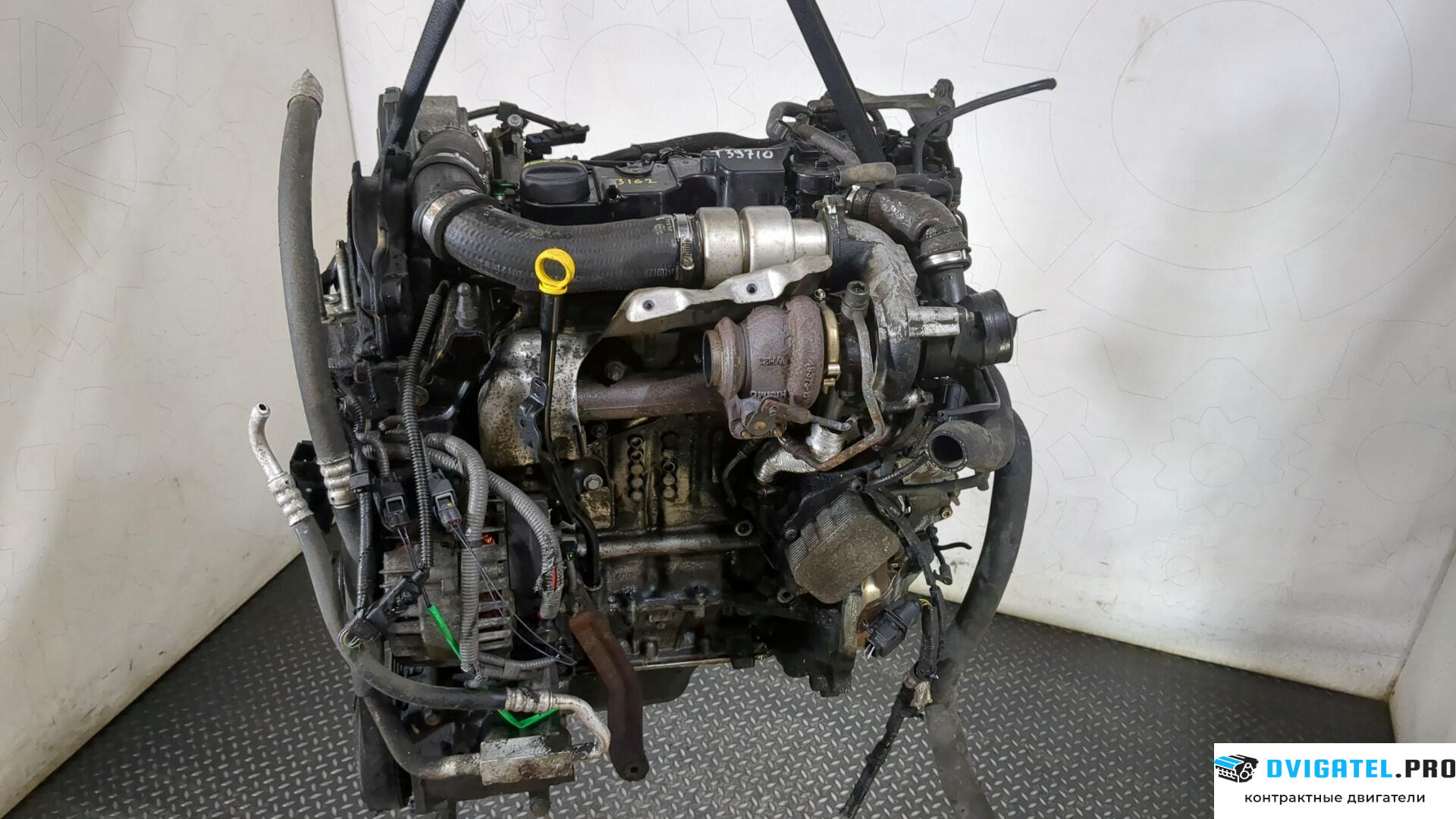 Двигатель Ford Fiesta 2008 - 2013 KVJA 1.4 л., Дизель, TDCI, артикул 8874095