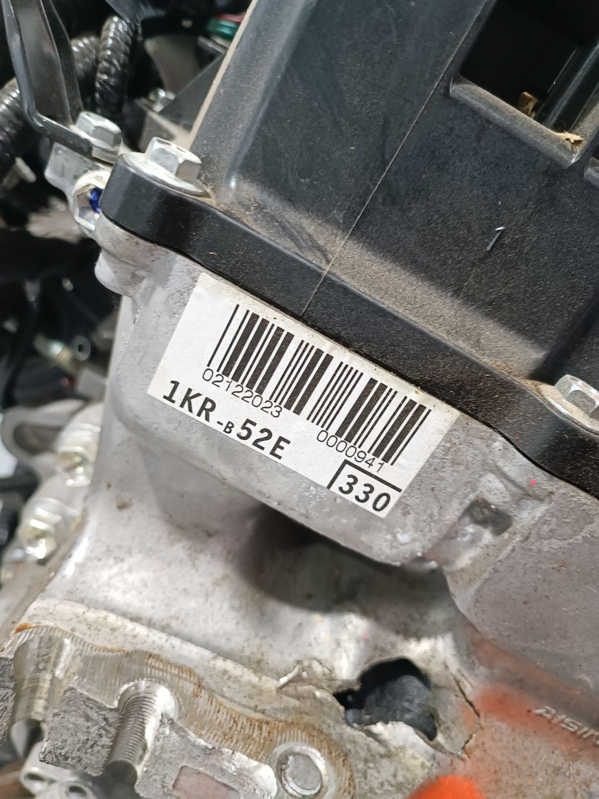 Двигатель 1KRB52E Peugeot 108 1.0 Бензин