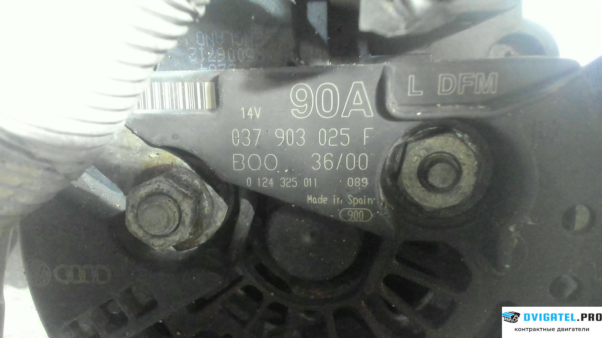 Двигатель Seat Ibiza 3 2006 - 2008 BKY 1.4 л., Бензин, Инжектор, артикул 7030317