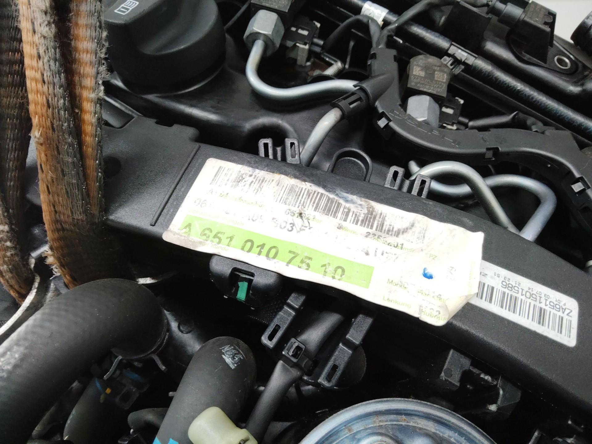 Двигатель 651921 Mercedes-Benz E W212 2.1 Дизель