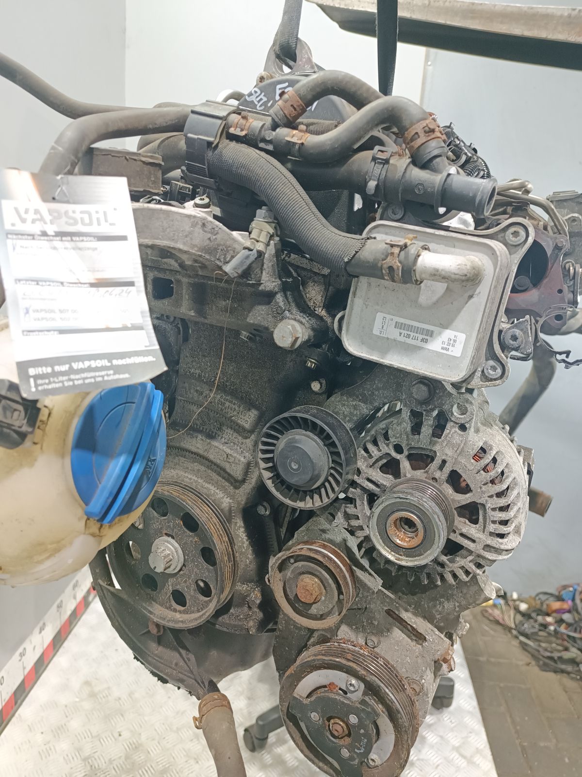 Двигатель CBZD Skoda Fabia 2 restailing 1.2 Бензин