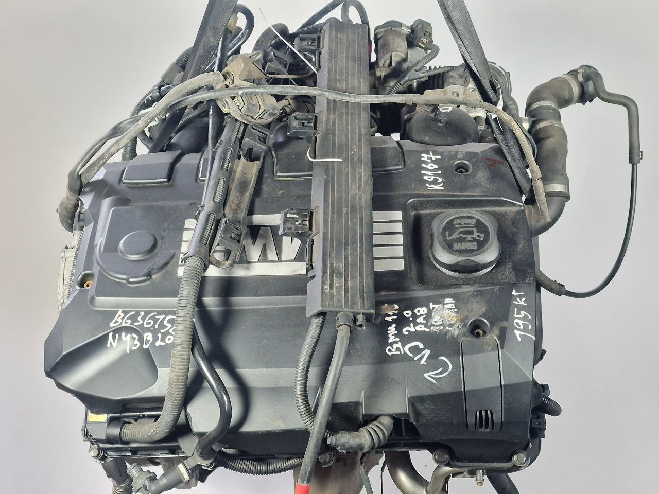 Двигатель N43B20AY BMW 1 E81/E82/E87/E88 2.0 Бензин