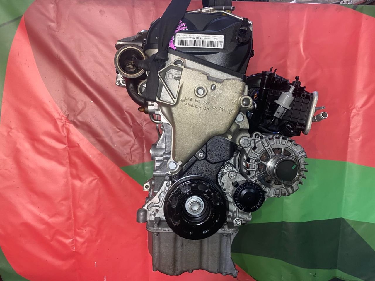 Двигатель CJZ Volkswagen Golf 7 1.2 Бензин