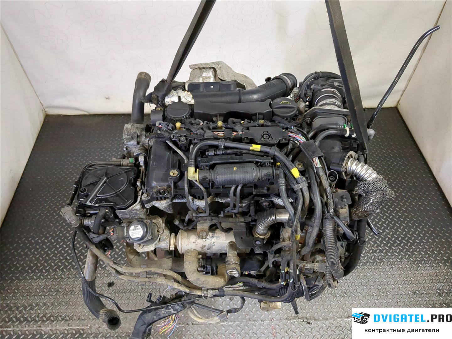 Двигатель Peugeot 308 2007 - 2013 9HV, 9HX 1.6 л., Дизель, HDI, артикул 7971612
