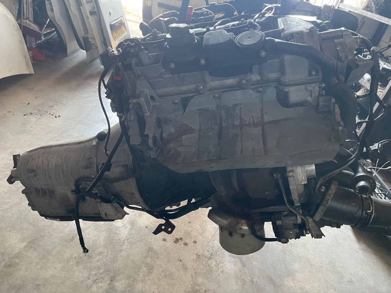 Двигатель 646963 Mercedes-Benz C W203 2.2 Дизель