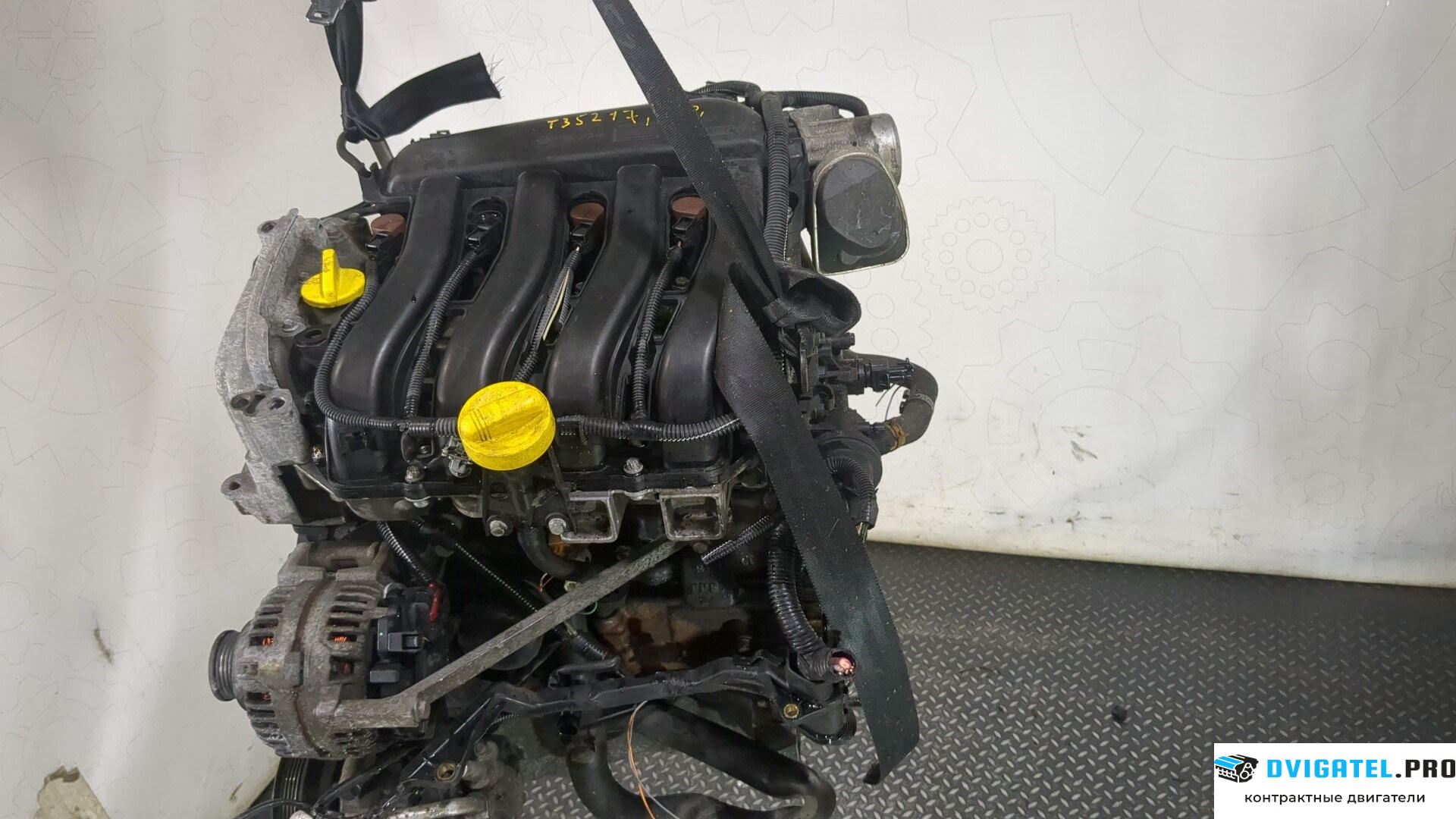 Двигатель Renault Modus K4J 770 1.4 л., Бензин, Инжектор, артикул 8611328