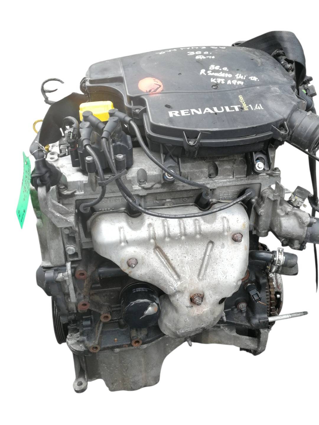 Двигатель K7JA714 Renault Sandero 1 1.4 Бензин