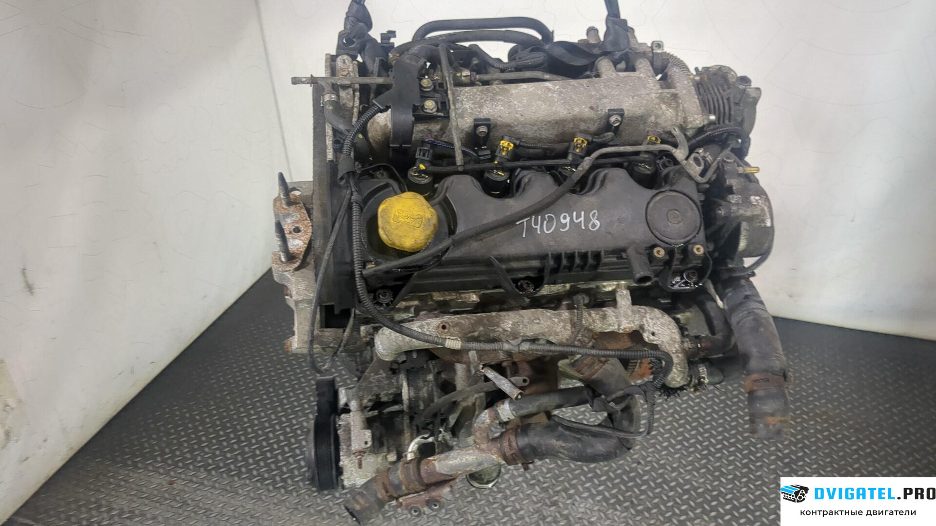 Двигатель Fiat Sedici 2006 - 2012 D19AA 1.9 л., Дизель, JTD, артикул 9001727