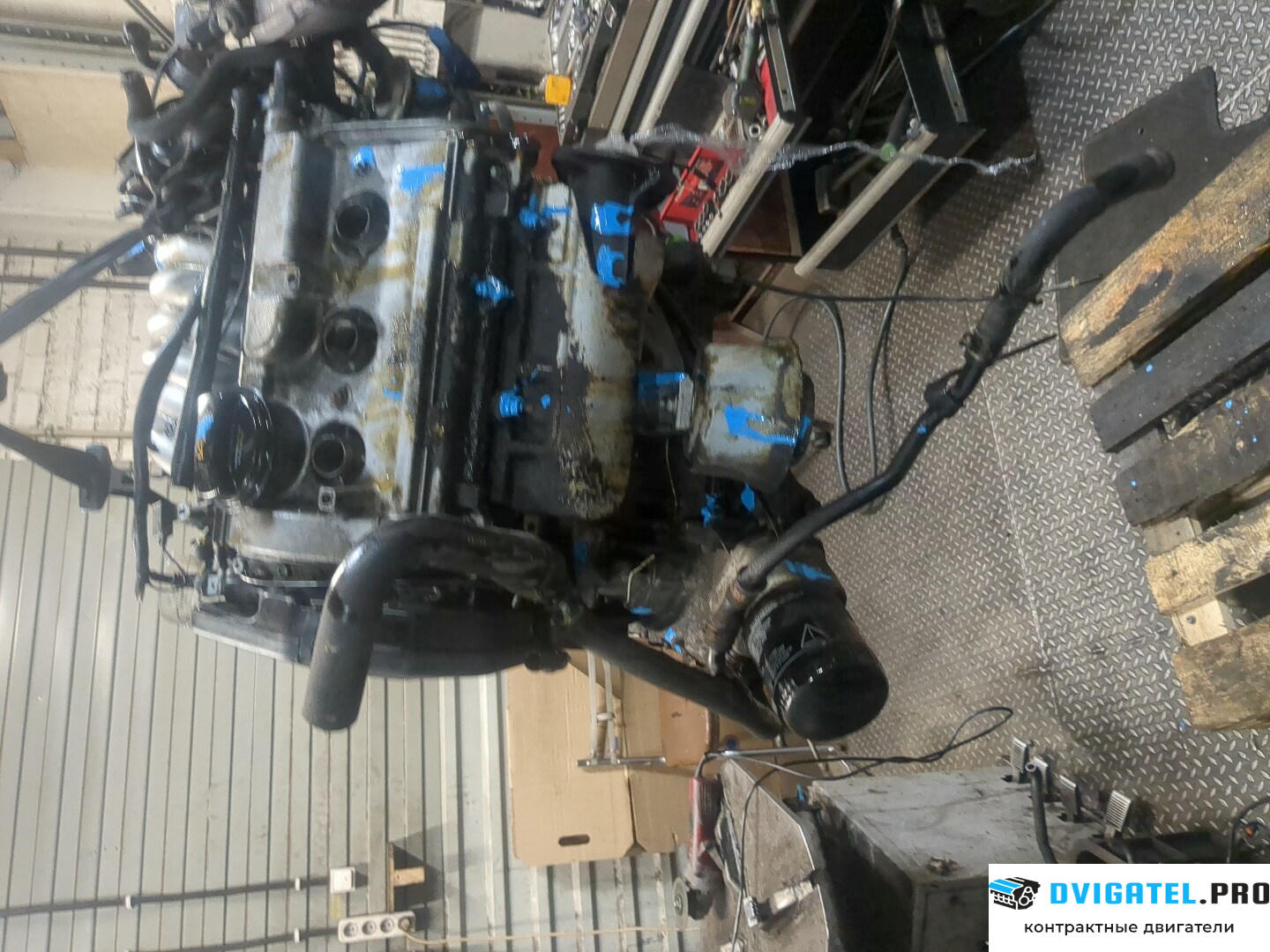Двигатель Audi A4 B6 2000 - 2004 BDV 2.4 л., Бензин, Инжектор, артикул 8849424