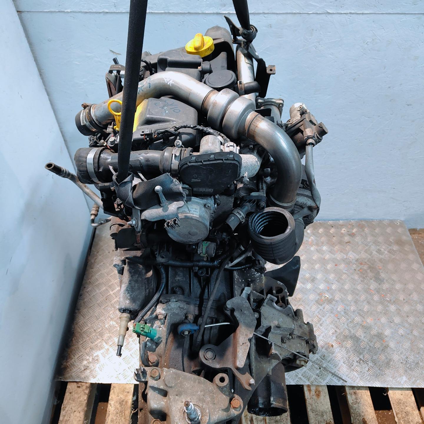 Двигатель K9K Nissan Qashqai 1 1.5 Дизель