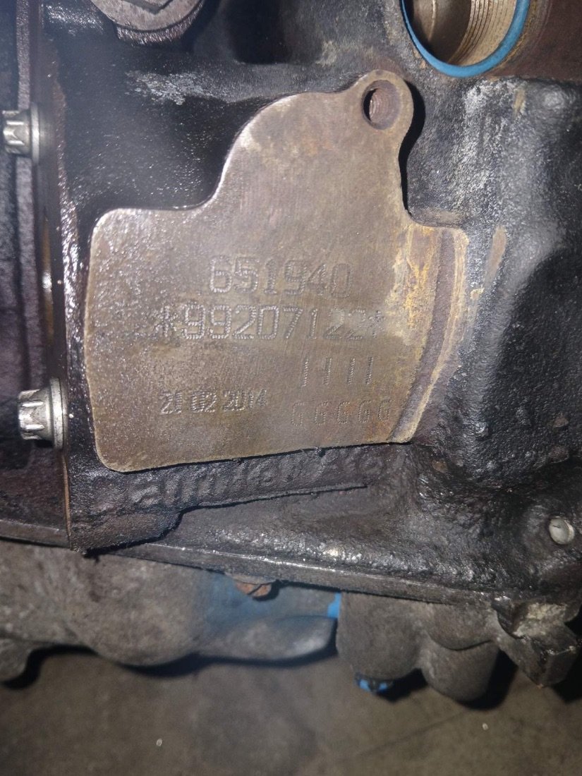 Двигатель 651940 Mercedes-Benz Vito W639 2.2 Дизель