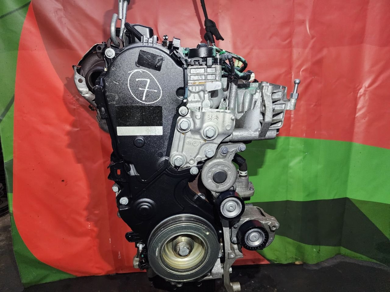 Двигатель AH01 Opel Zafira C 2.0 Дизель