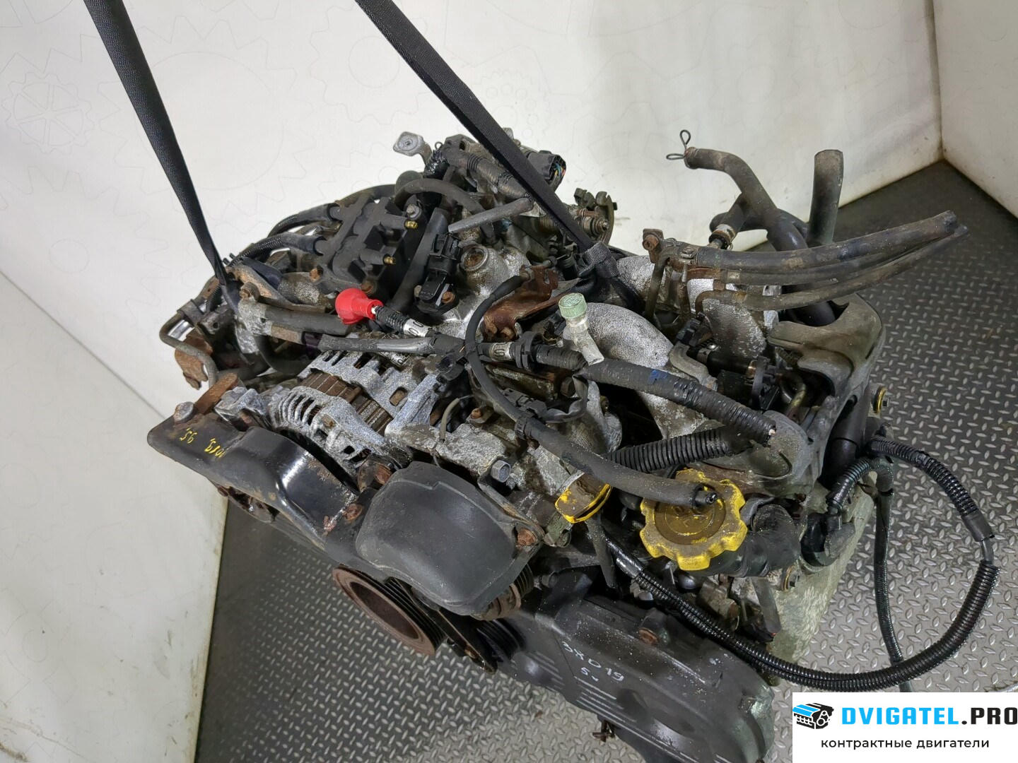 Двигатель Subaru Impreza G11 2000 - 2007 EJ201 2 л., Бензин, Инжектор, артикул 8700595