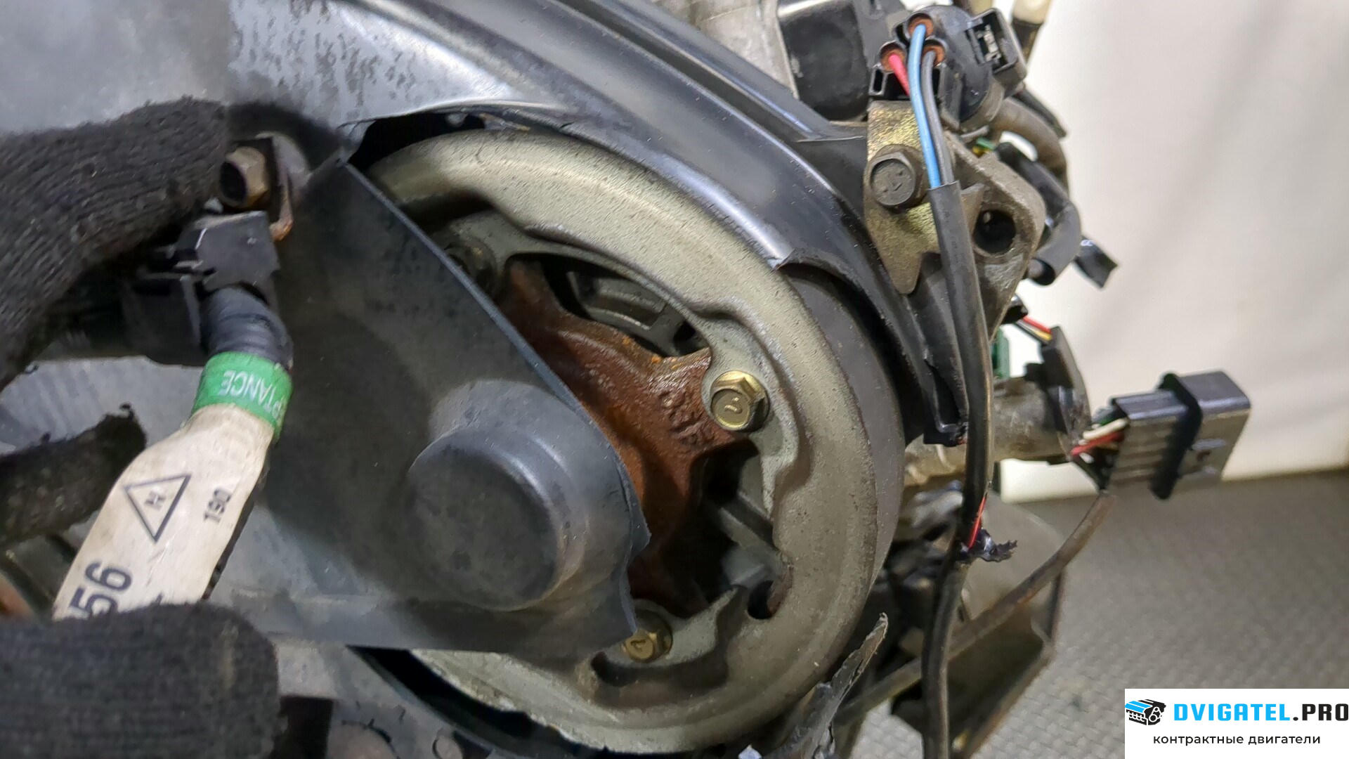 Двигатель Mitsubishi L200 1996 - 2006 4D56 2.5 л., Дизель, Турбо, артикул 9204121