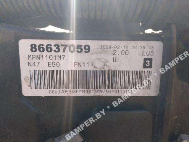Двигатель N47D20C BMW 3 E90/E91/E92/E93 2.0 Дизель