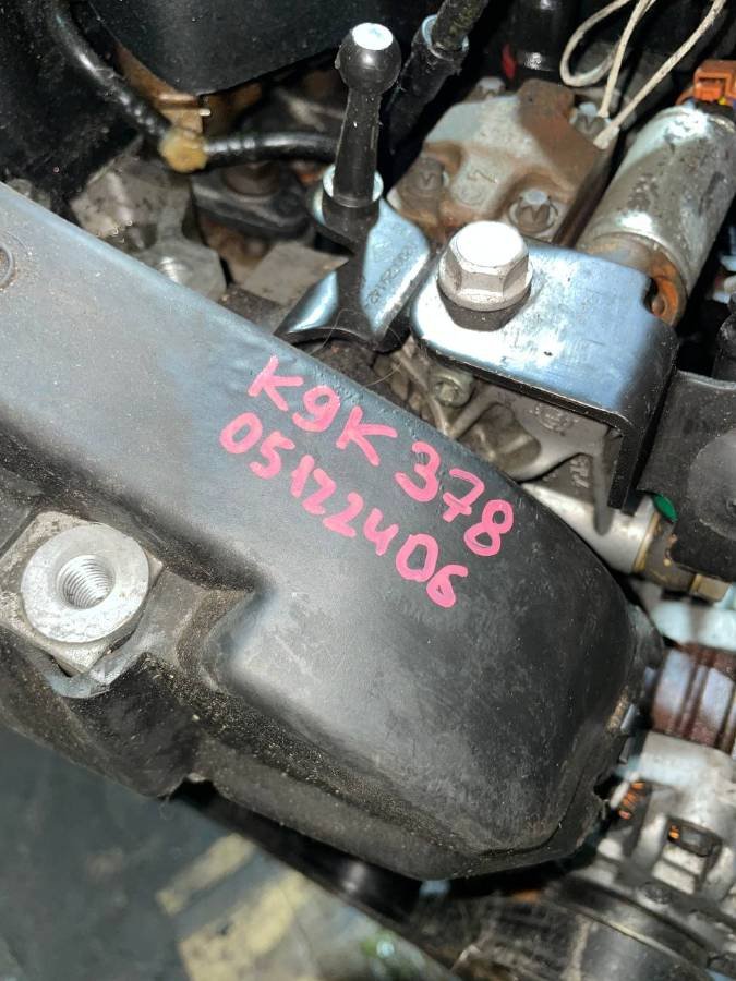 Двигатель k9k378 Renault Laguna 3 1.5 Дизель