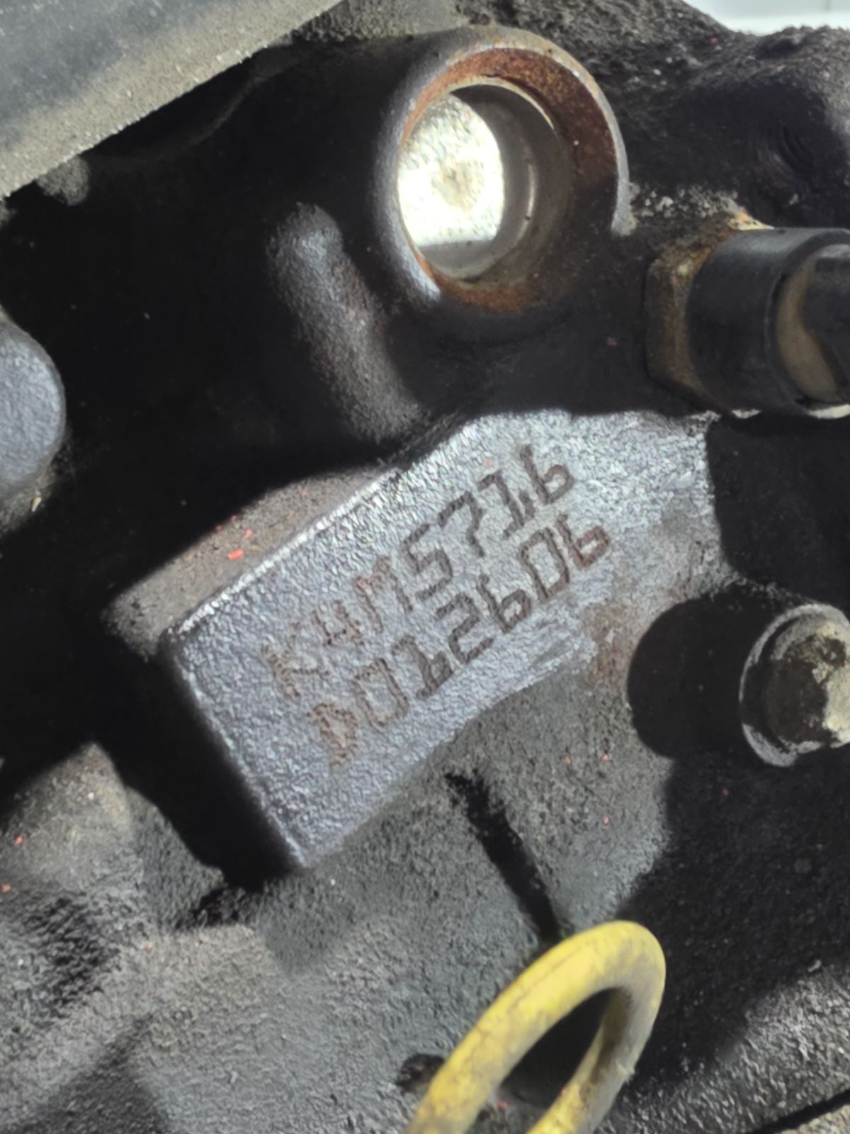 Двигатель K4M5716 Renault Laguna 2 1.6 Бензин