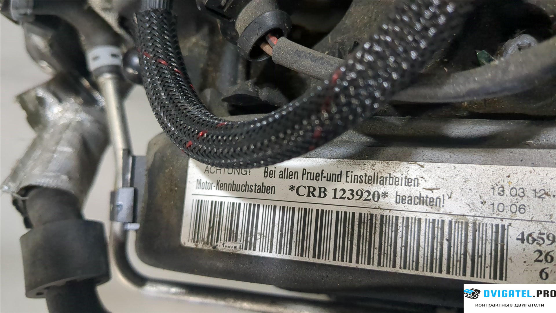 Двигатель Audi A3 8V 2012 - 2016 CRBC 2 л., Дизель, TDI, артикул 8163369