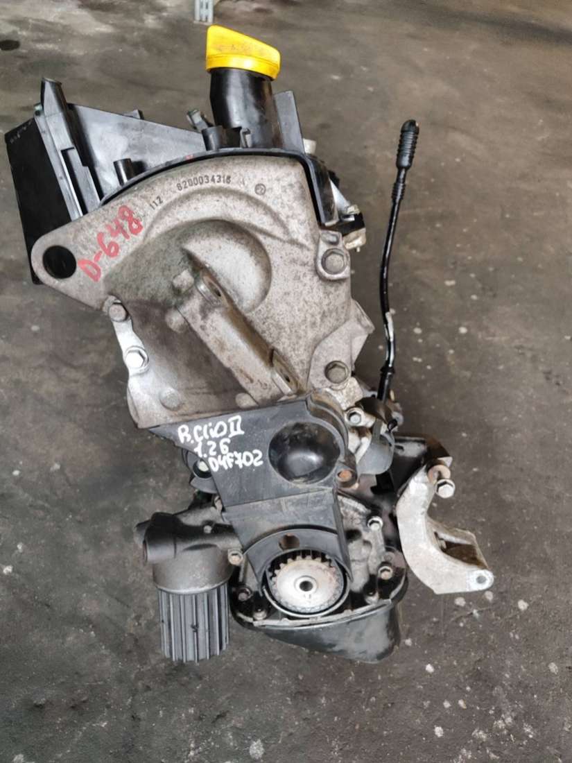Двигатель D4F702 Renault Clio 3 1.2 Бензин