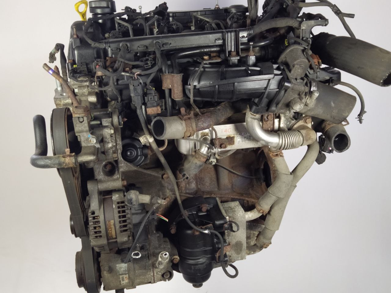 Двигатель D4HB Hyundai Santa FE 2 (CM) 2.2 Дизель