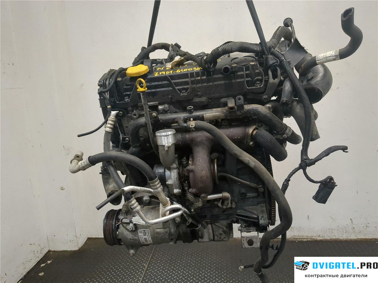 Двигатель Opel Astra H 2004 - 2010 Z19DT 1.9 л., Дизель, CDTI, артикул 8150535