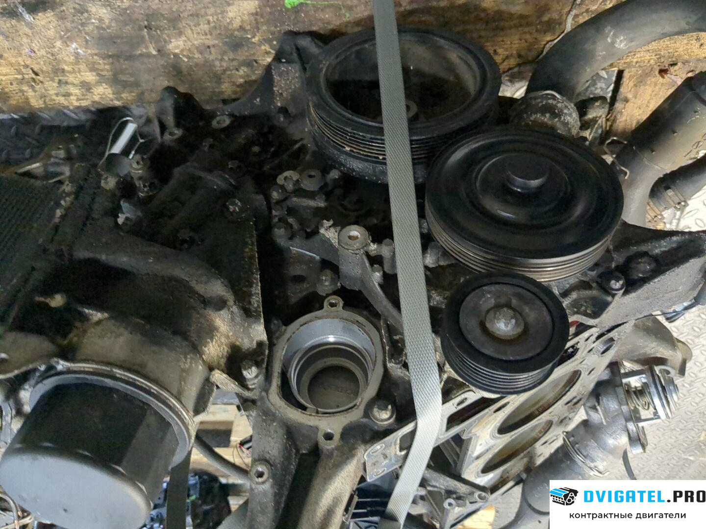 Шорт блок (Блок цилиндров) Mercedes C W204 2007 - 2013 M272.921 2.5 л., Бензин, артикул 7779465