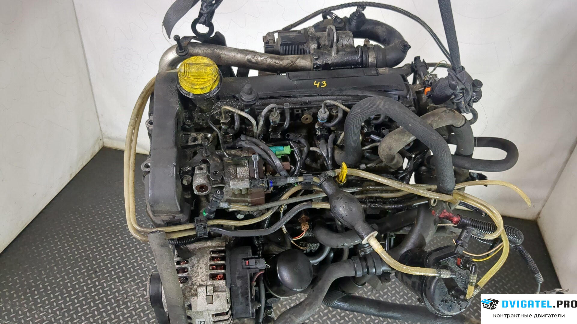 Двигатель Renault Kangoo 1998 - 2008 K9K 704 1.5 л., Дизель, DCI, артикул 8870995