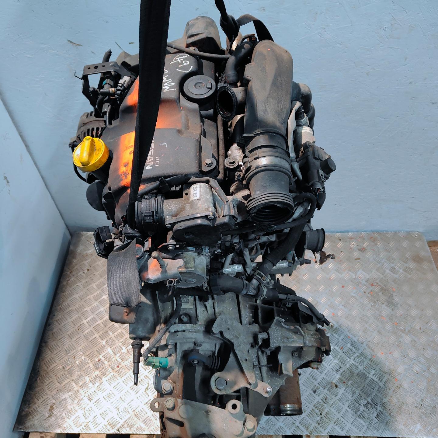 Двигатель K9K Nissan Qashqai 1 1.5 Дизель