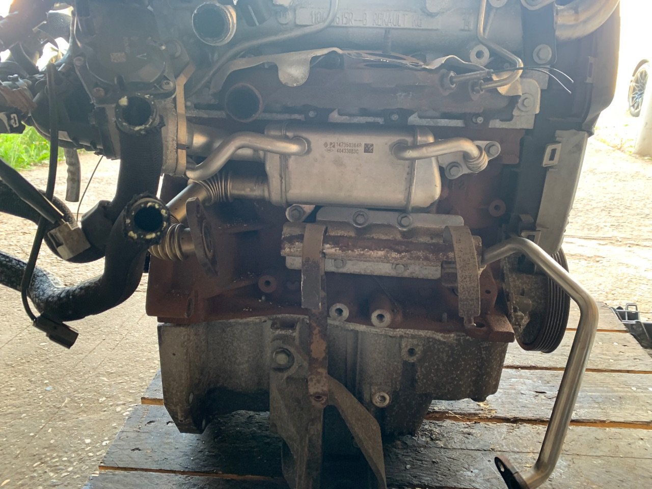Двигатель K9K656 Nissan Juke 1.5 Дизель