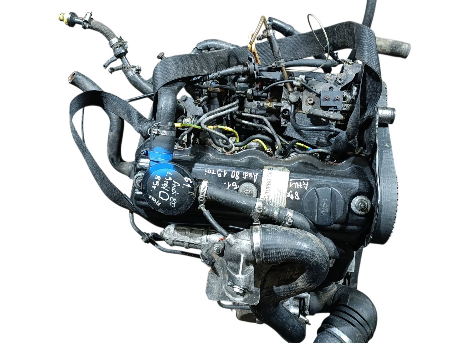 Двигатель AHU Audi 80 B3 1.9 Дизель
