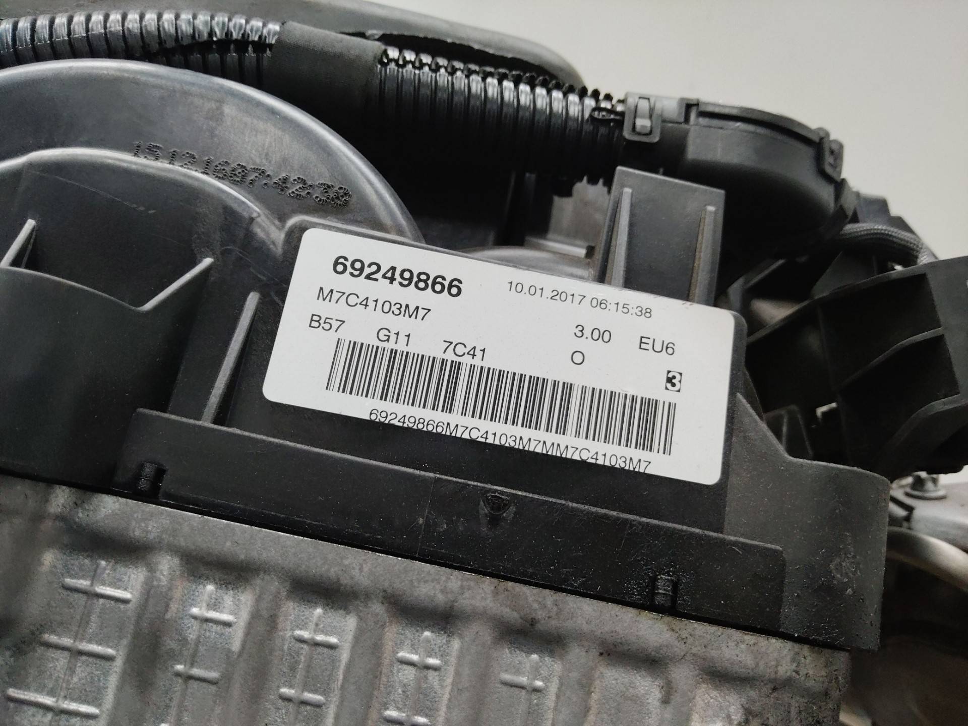 Двигатель B57D30A BMW 5 G30/G31 3.0 Дизель