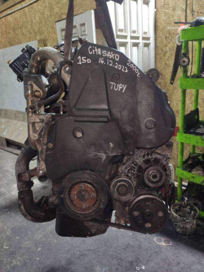 Двигатель tupy Citroen Saxo 1.5 Дизель